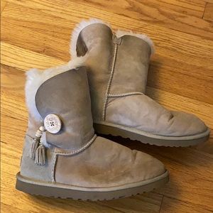 Button Ugg Bootie